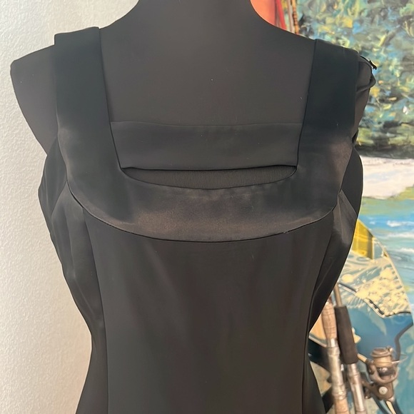 YL By Yair,STUNNING Black Velvet Cutout Tuxedo Cocktail Dress w/Bra Holders,EUC - Picture 9 of 15